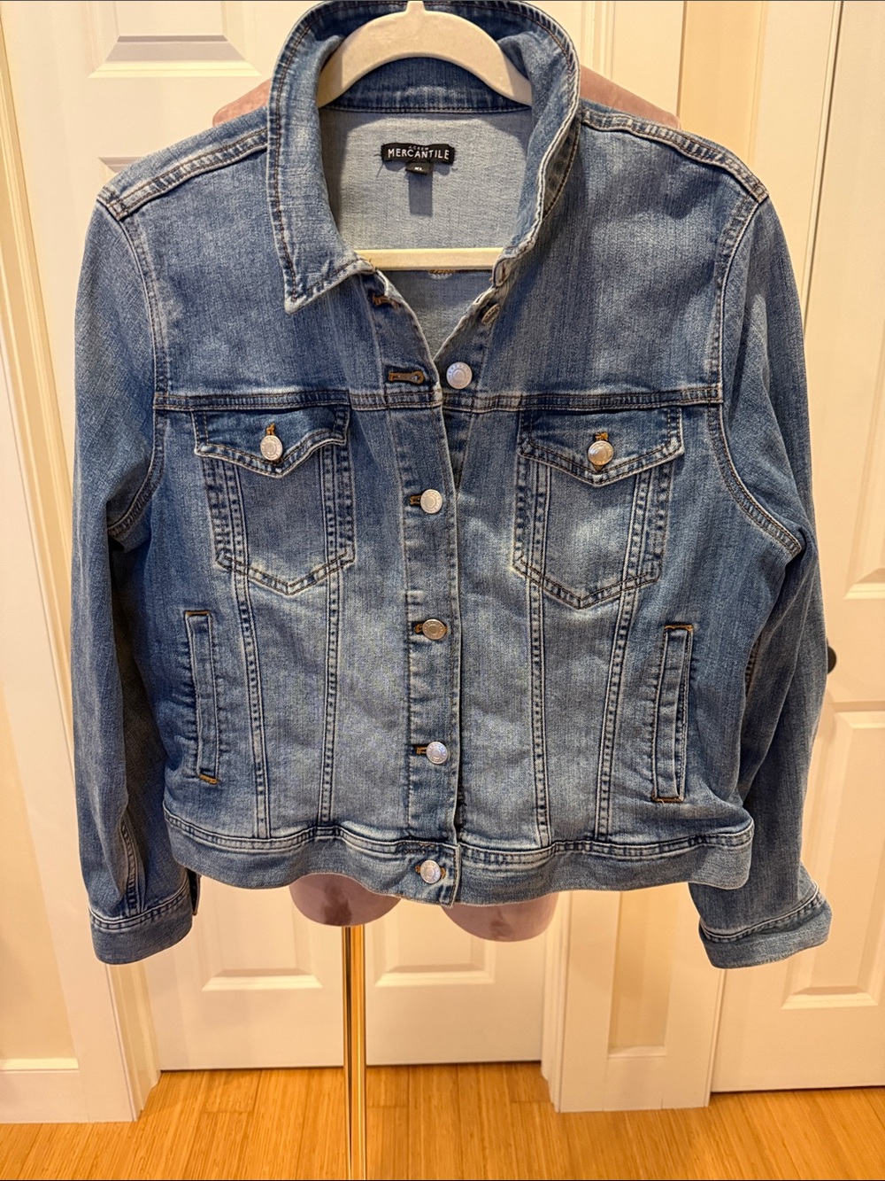 JCrew mercantile Women's Light Blue Denim Jacket
